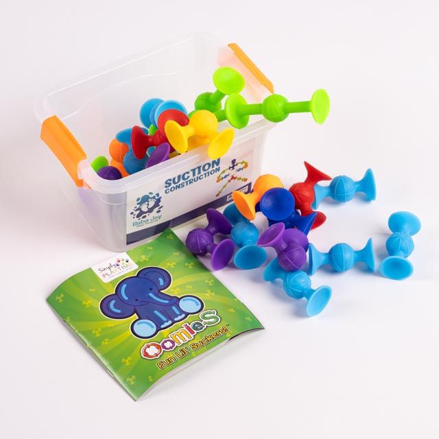 Suction Construction Toys - 24 Pieces