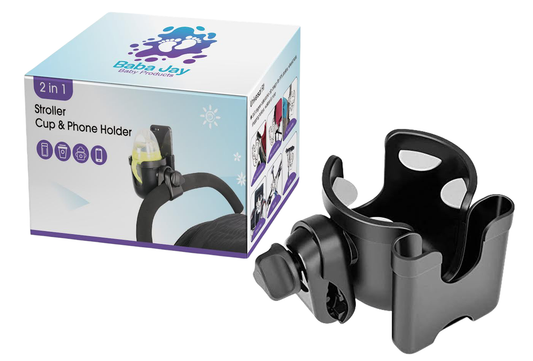 Stroller Cup and Phone Holder