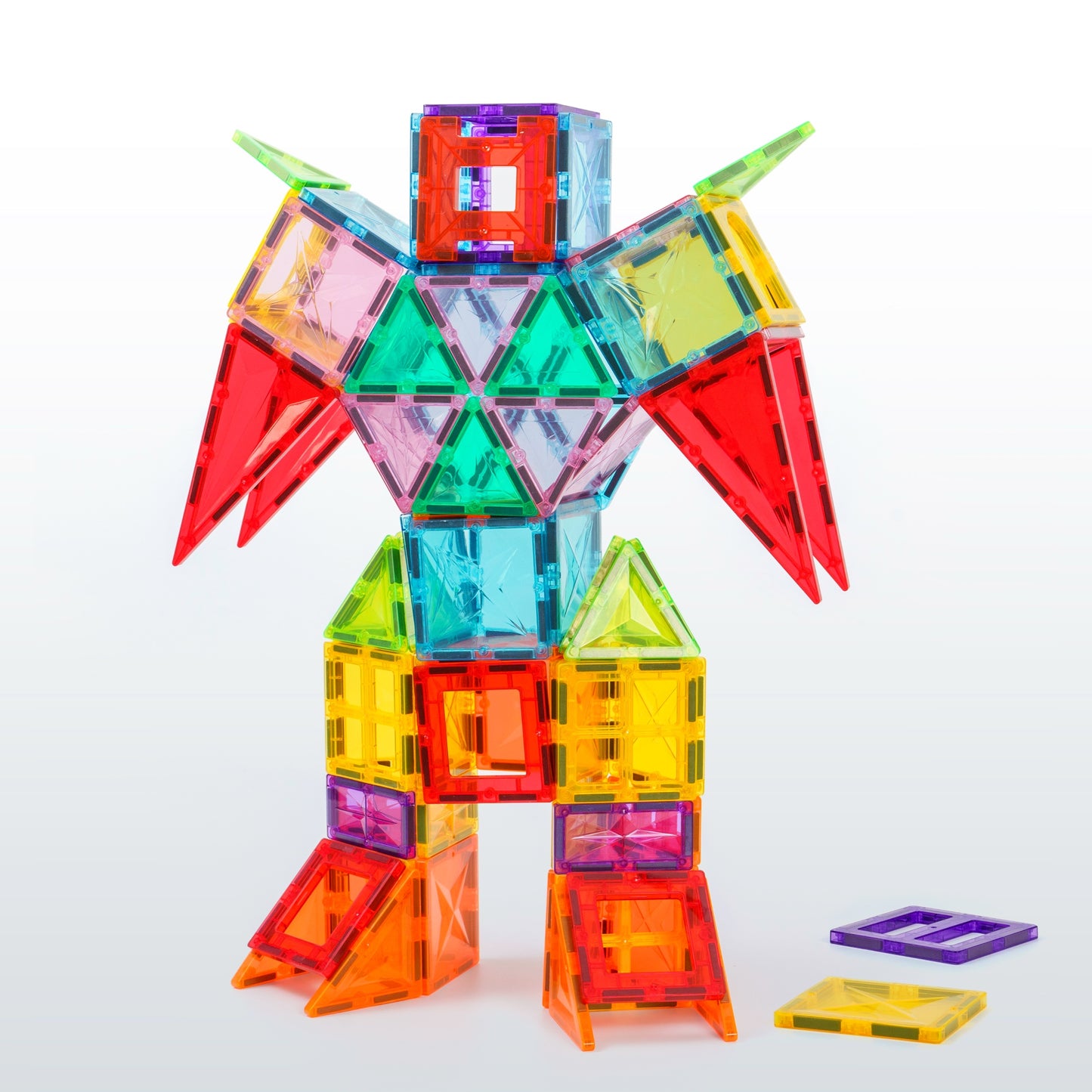 Magnetic Diamond Tiles - Base Set - 45 Pieces