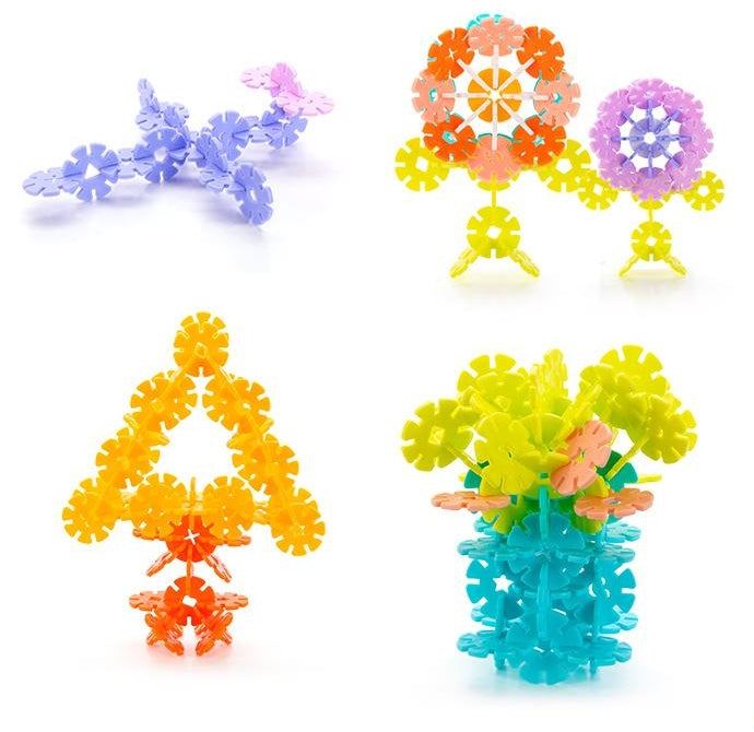 Baba Jay Snowflake Construction Toys - 500 Pieces