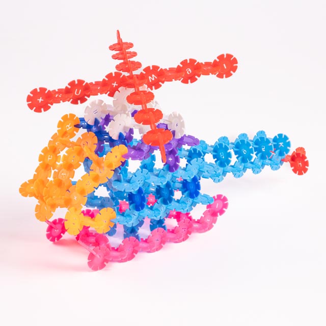 Baba Jay Snowflake Construction Toys - 500 Pieces