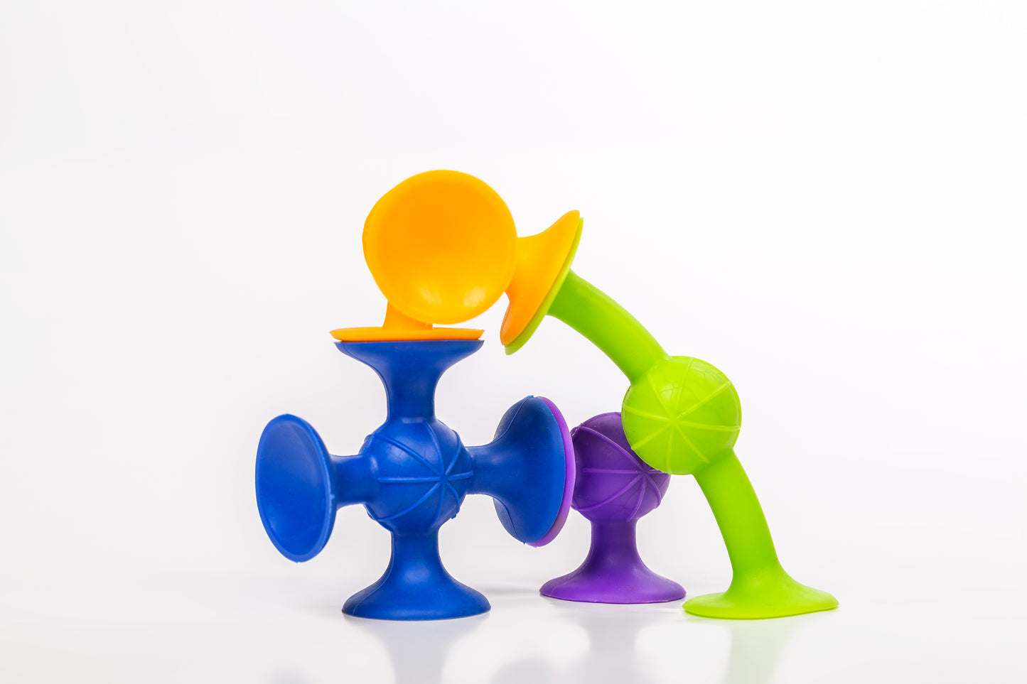Suction Construction Toys - 24 Pieces