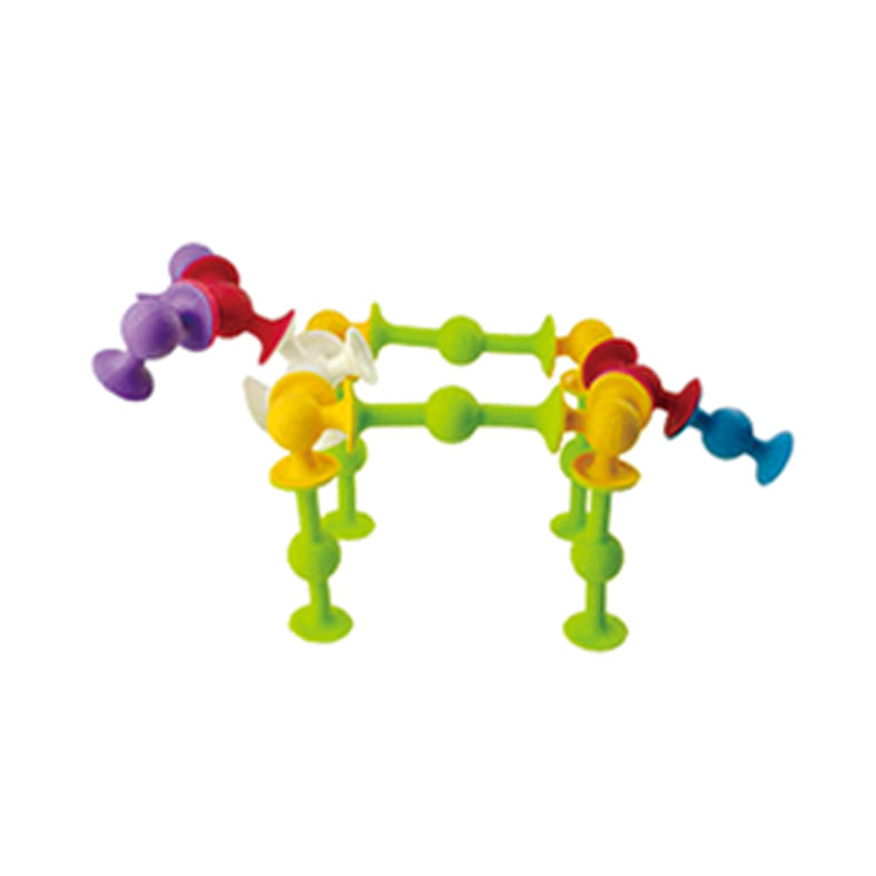 Suction Construction Toys - 24 Pieces