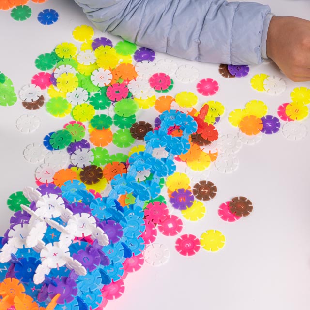 Baba Jay Snowflake Construction Toys - 500 Pieces