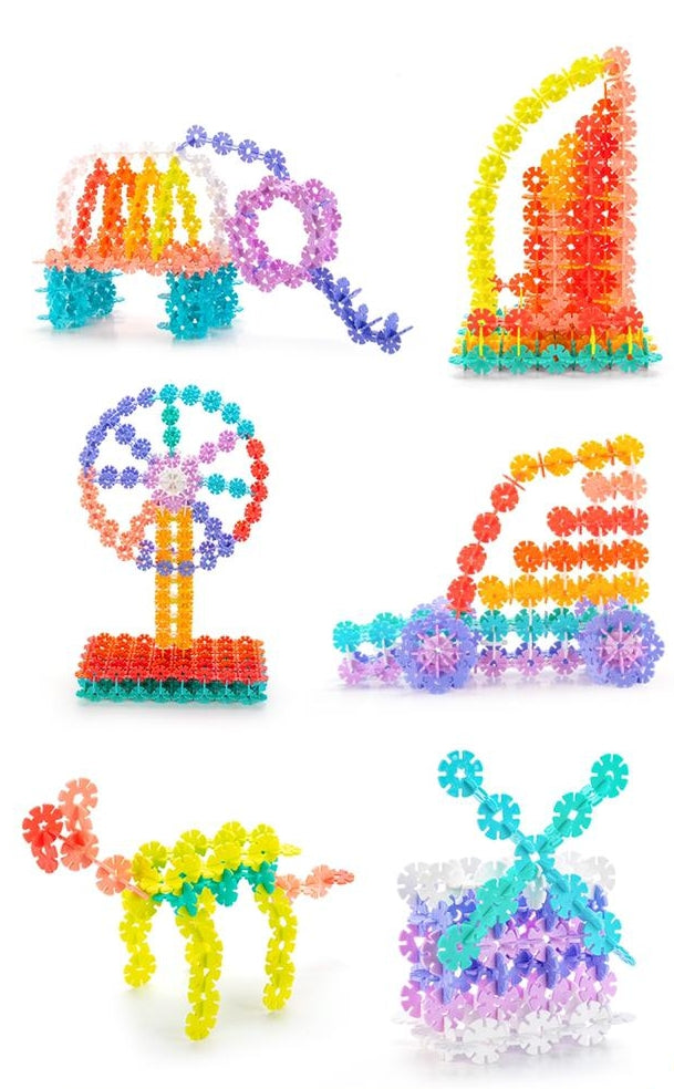 Baba Jay Snowflake Construction Toys - 500 Pieces