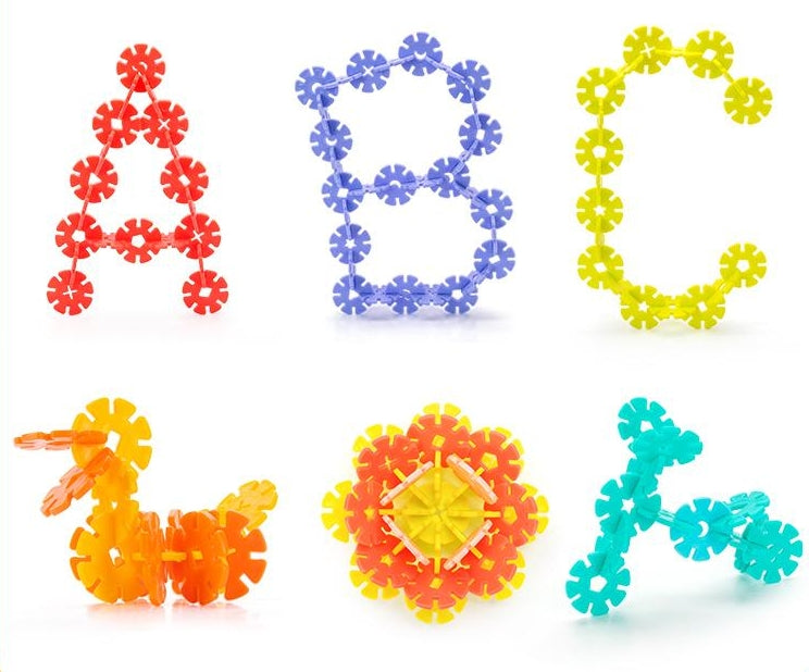 Baba Jay Snowflake Construction Toys - 500 Pieces
