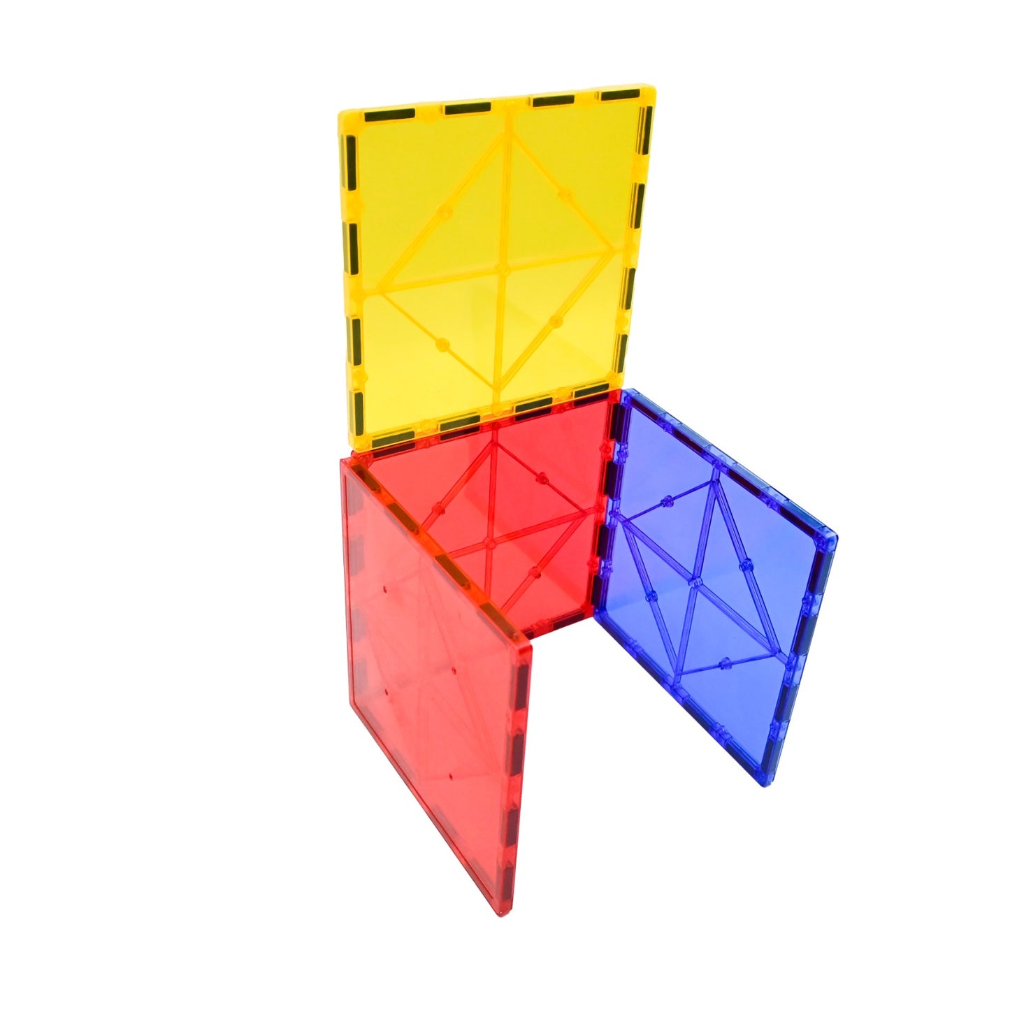 Magnetic Tiles Expansion Pack - 6 Extra Large Squares