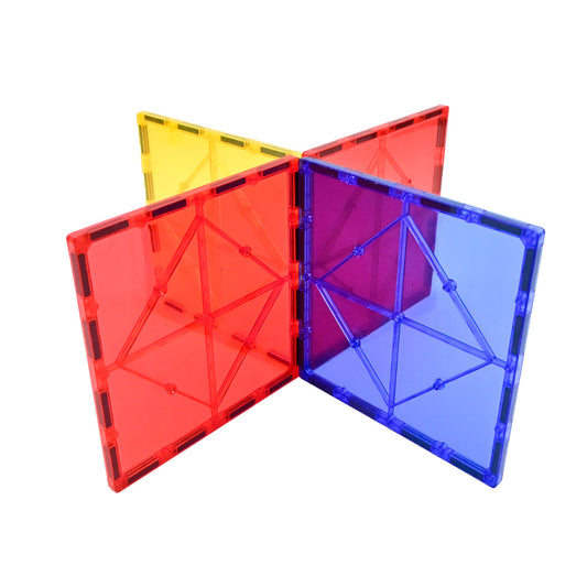 Magnetic Tiles Expansion Pack - 6 Extra Large Squares