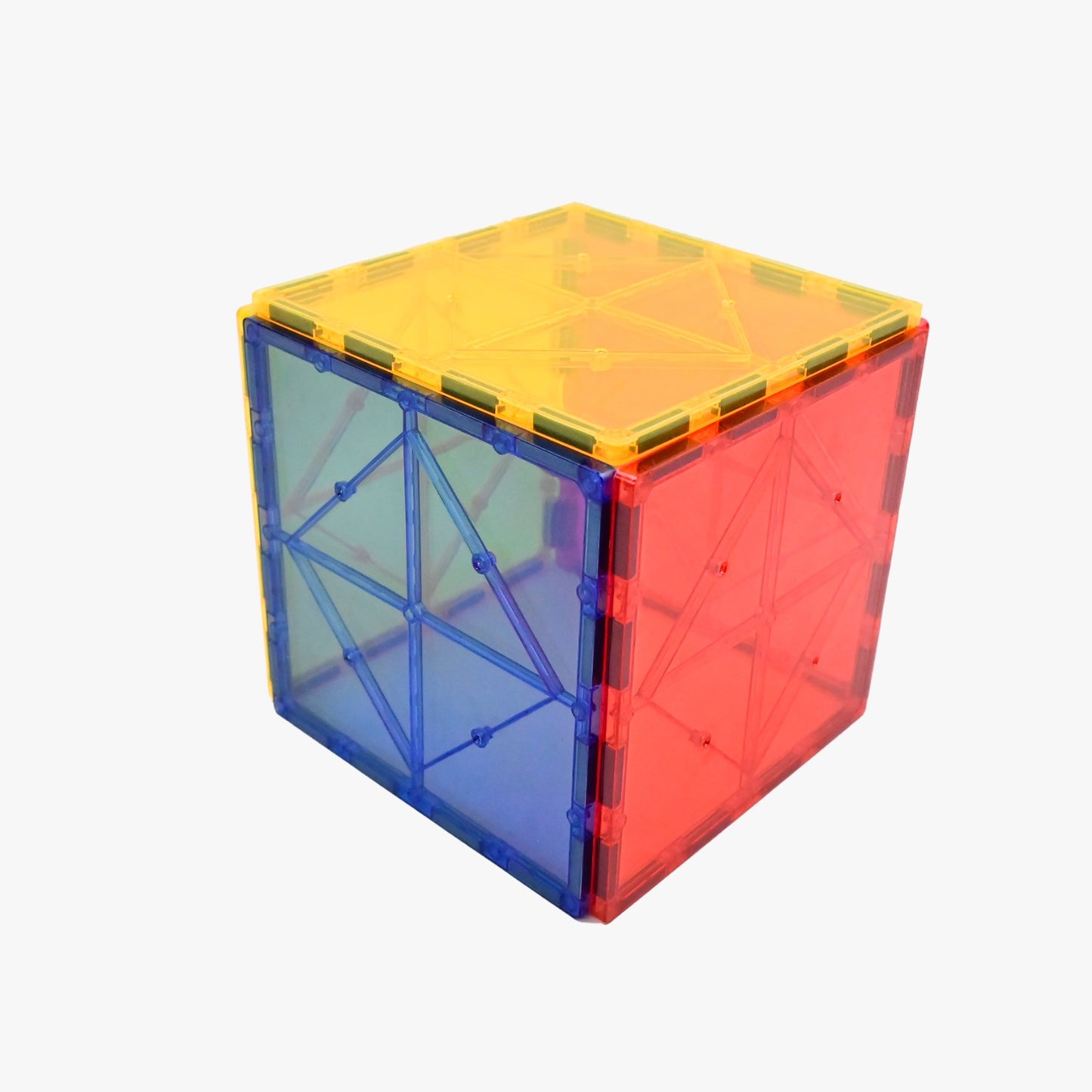 Magnetic Tiles Expansion Pack - 6 Extra Large Squares