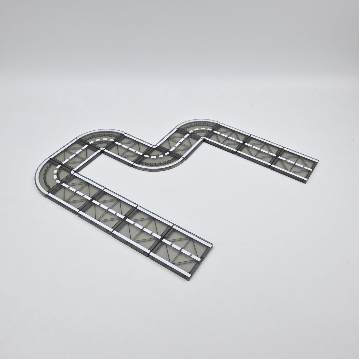 Magnetic Tiles Expansion Pack - 14 Road Pieces Set