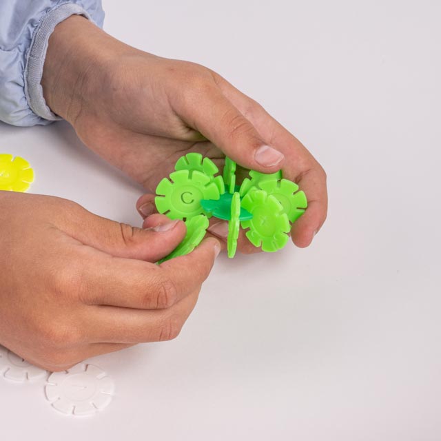 Baba Jay Snowflake Construction Toys - 500 Pieces